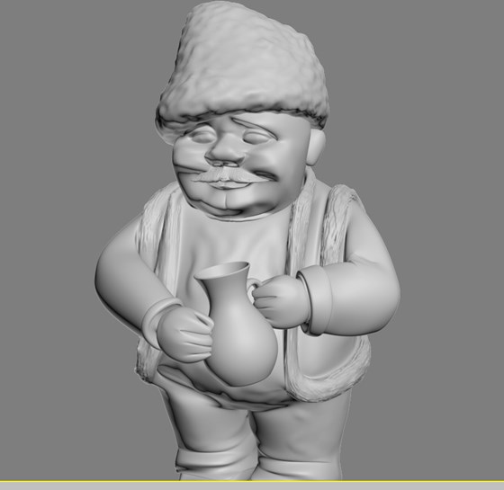 3d modeling: 3d character